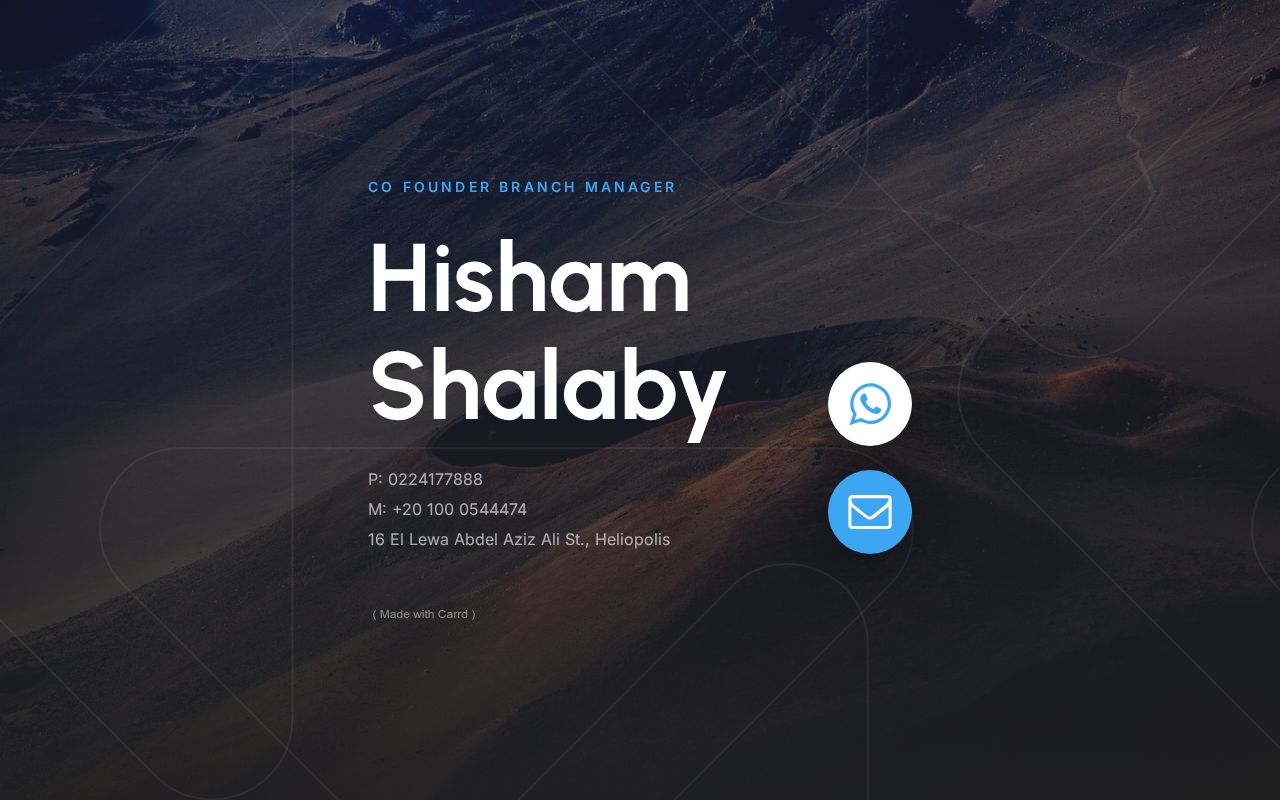 Carrd profile picture for @hisham